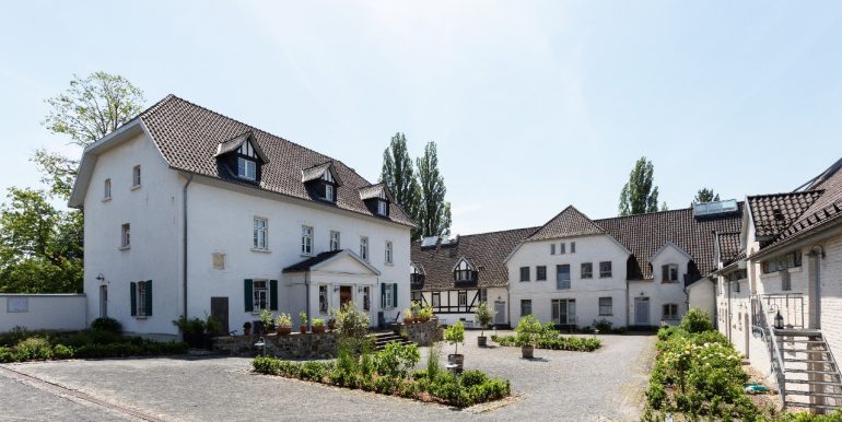 Blick in den wunderschönen Hof