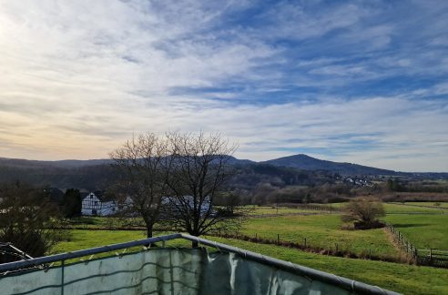 Blick vom Balkon