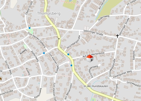 Lageplan mikro