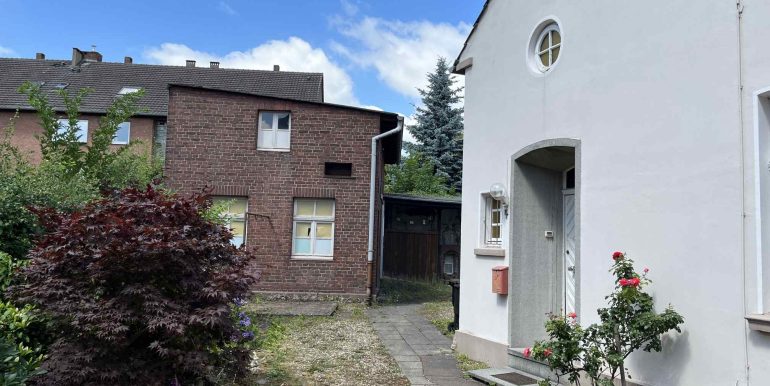 Zugang in das Wohnhaus