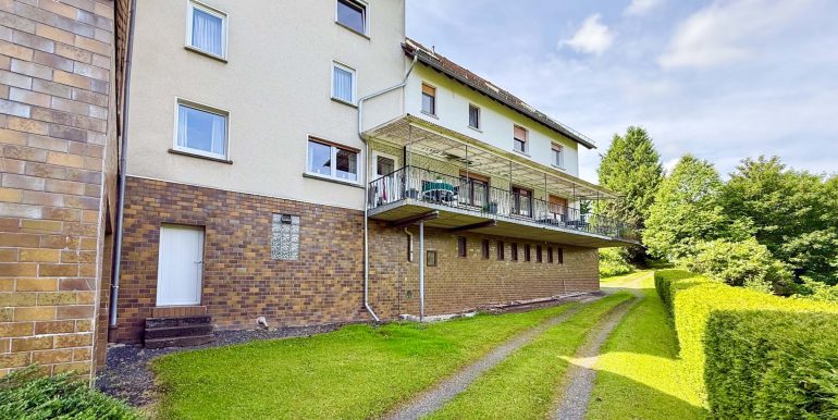 Hintere Gebäudeansicht