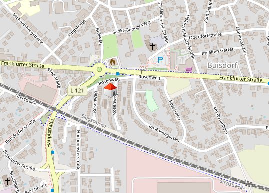 Lageplan mikro