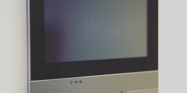 Monitor für den Eingang
