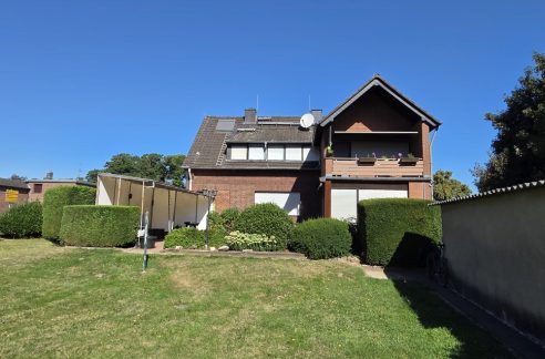 Sattes Einfamilienhaus im Außenbereich