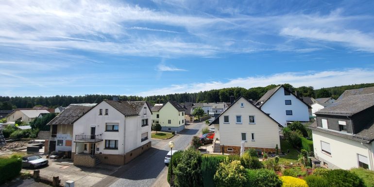 Ausblick vom Balkon