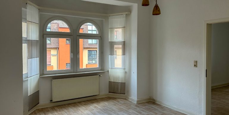 Schlafzimmer mit Erker