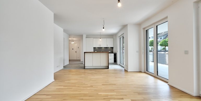 Beispiel Wohnen mit offener Küche