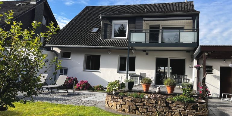 Gartenansicht / Balkon