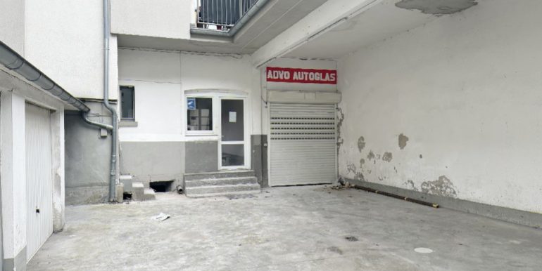 Eingang zum Büro