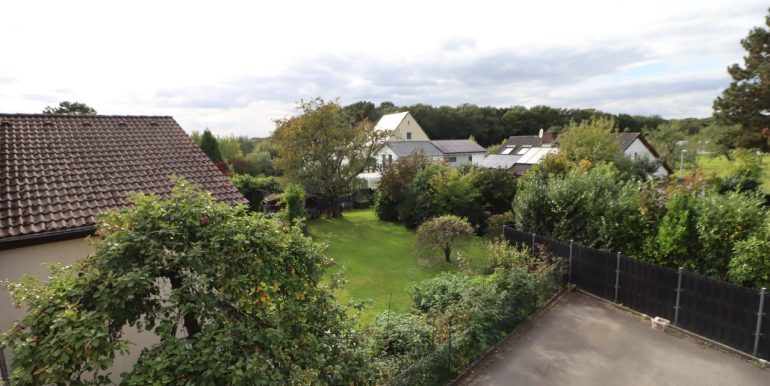 Blick vom Balkon