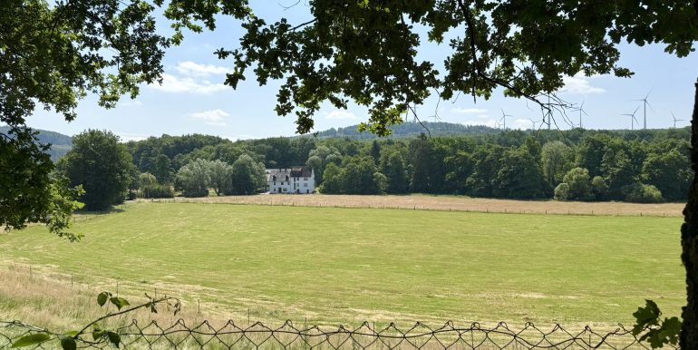 Fernblick vom Grundstück