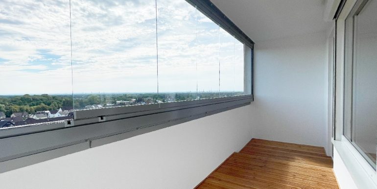 windgeschützte Süd-Loggia