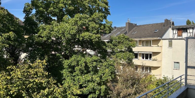 Aussicht Balkon Rückseite
