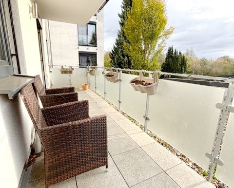 2.Balkon mit Morgensonne