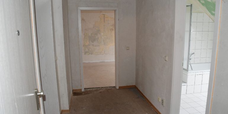 Eingang im 3. Obergeschoss