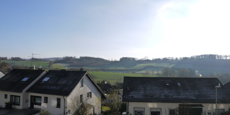Blick vom Balkon