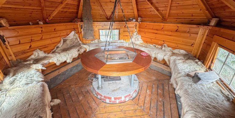 Grillhütte von Innen