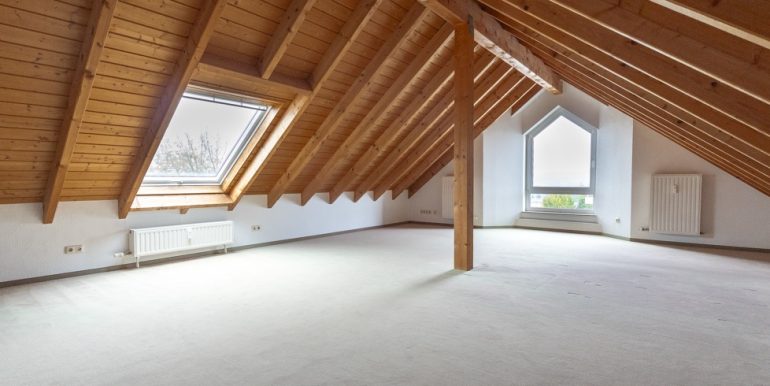 Spitzboden individuell nutzbar