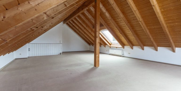 Spitzboden individuell nutzbar