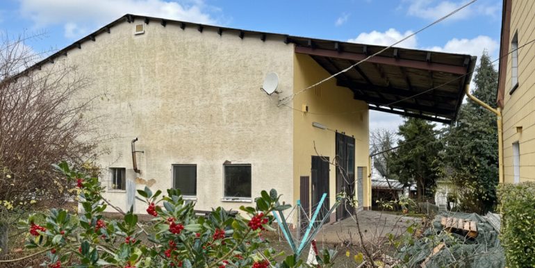 Seitenansicht Nebengebäude