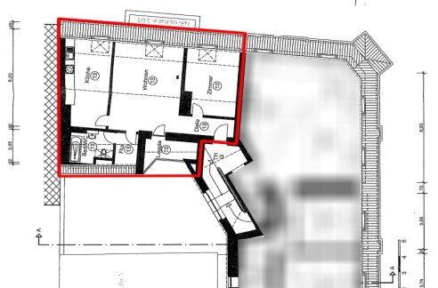 Grundriss Wohnung Nr. 13