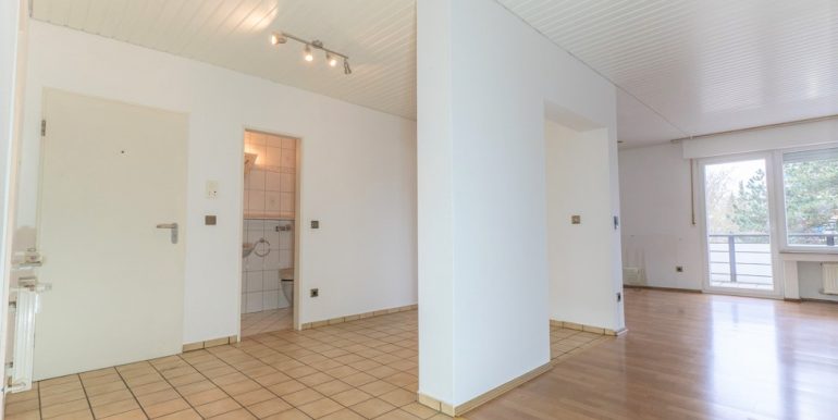 Offen gestalteter Eingangsbereich