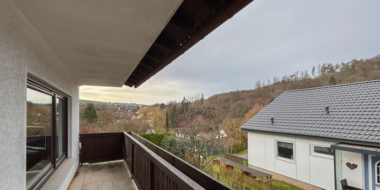 Balkon mit Ausblick