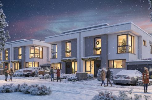 Außenansicht Weihnachten