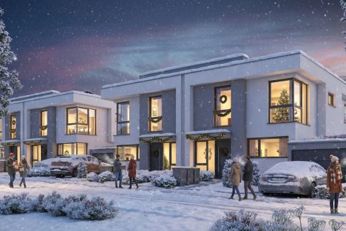 Außenansicht Weihnachten