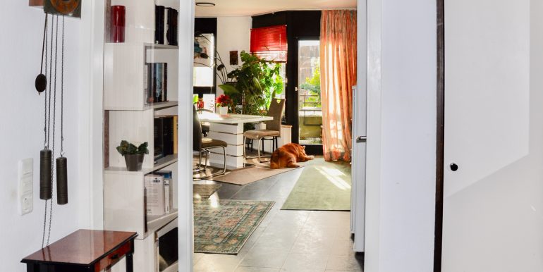 Blick ins Wohnzimmer