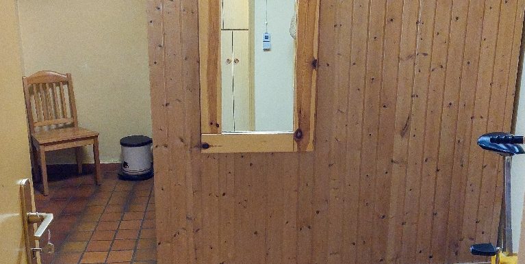 Die Sauna im Keller