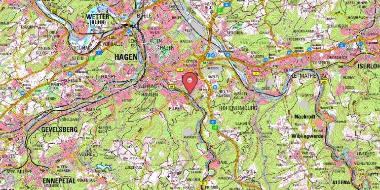 Straßenkarte makro (immomaps.shop)