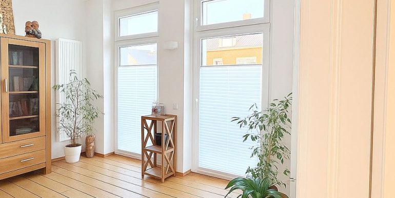 Zwewifacher Zugang auf die Terrasse