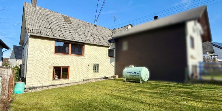 Haus Nr. 6 Hintere Gebäudeansicht