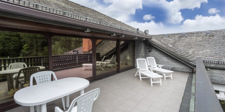 Die große Dachterrasse