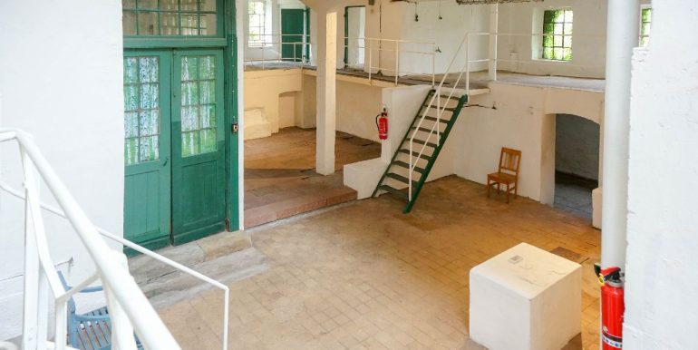 außergewöhnlicher Ausstellungsbereich