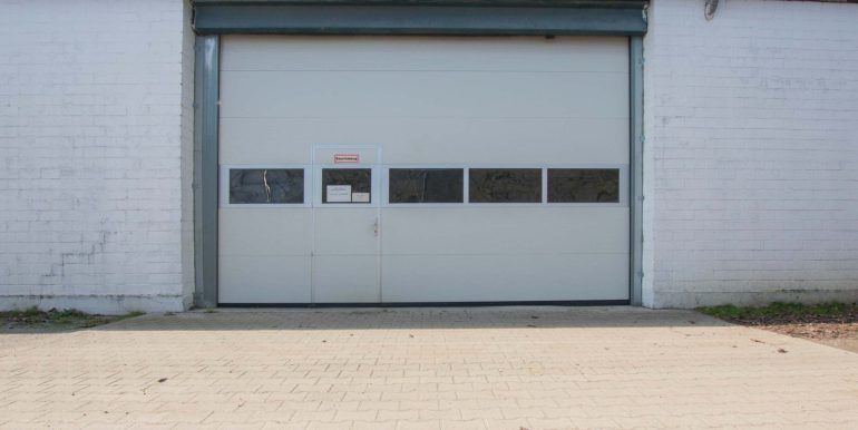 Rolltor mit Schlupftür