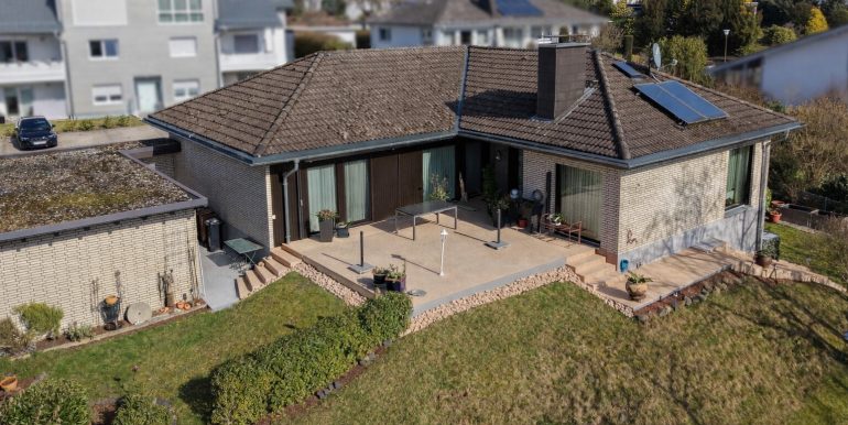 Hintere Gebäudeansicht