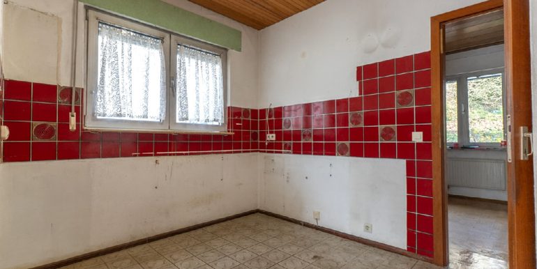 Küche direkt neben dem Essbereich