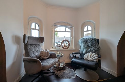 Leseecke im Schlafzimmer