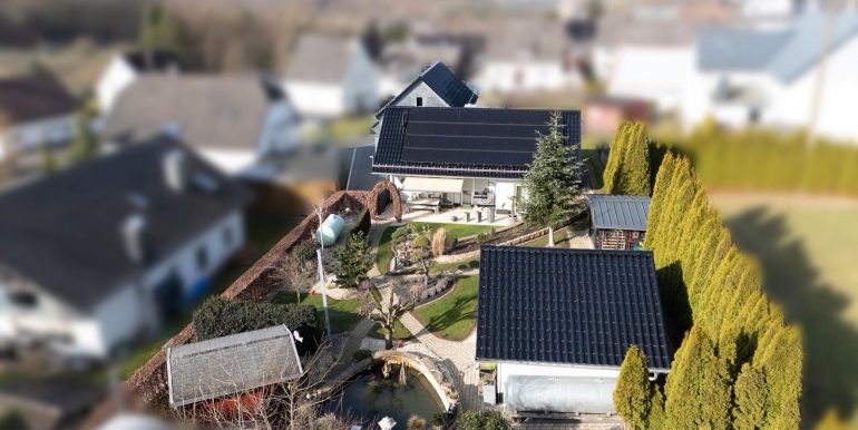 Vogelperpektive Garten