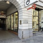 Eingang und Schaufenster