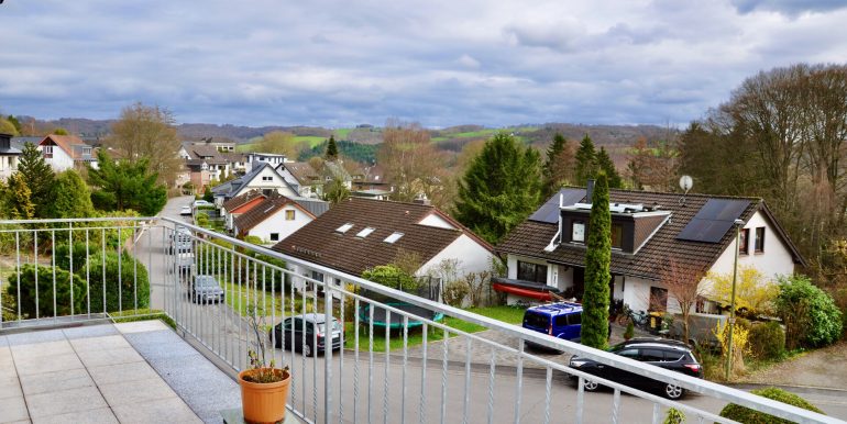 Ausblick vom Balkon (EG)