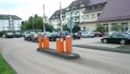 Blick auf den Parkplatz