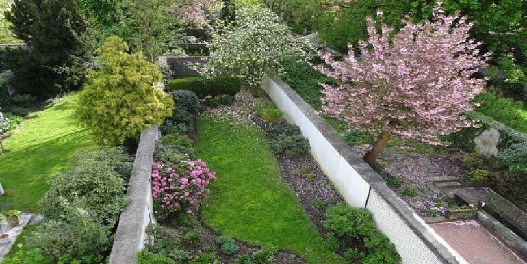 Blick vom Balkon
