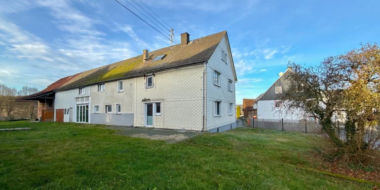 Hintere Gebäudeansicht