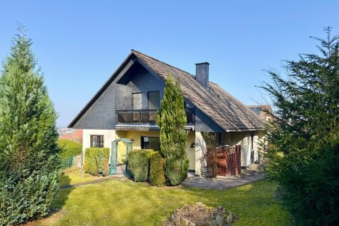 Hintere Gebäudeansicht