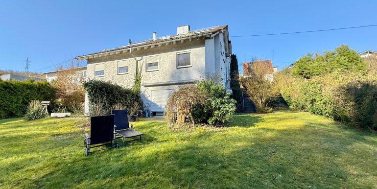 Hintere Gebäudeansicht