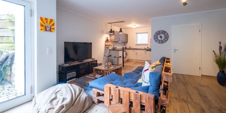 Vielfältig nutzbares Zimmer im Untergeschoss