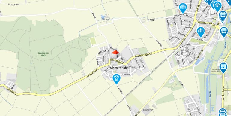 Geolyzer Kartenausschnitt